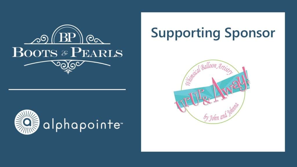 Sponsor slide: Up Up & Away supporting sponsor