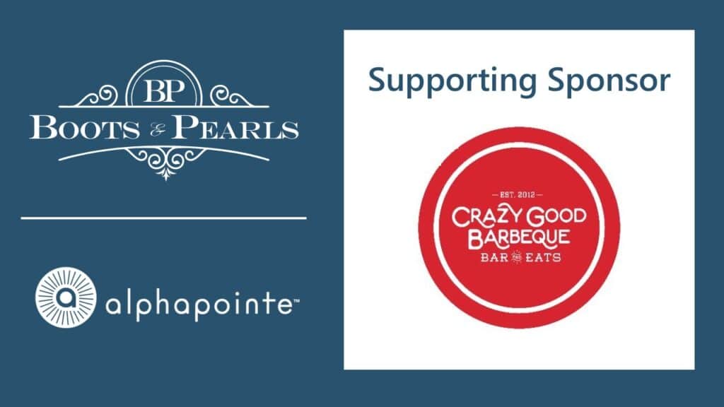 Sponsor slide: Crazy Good Barbeque supporting sponsor