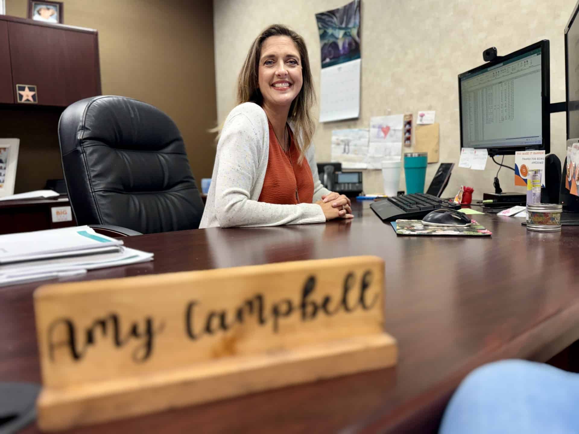 Amy Campbell is the vice-president of Human Resources at Alphapointe